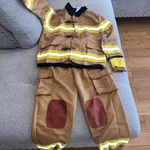 Toddler size 3 fire fighter costume